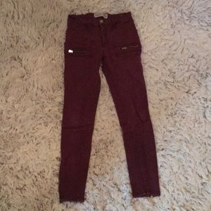 Maroon pants